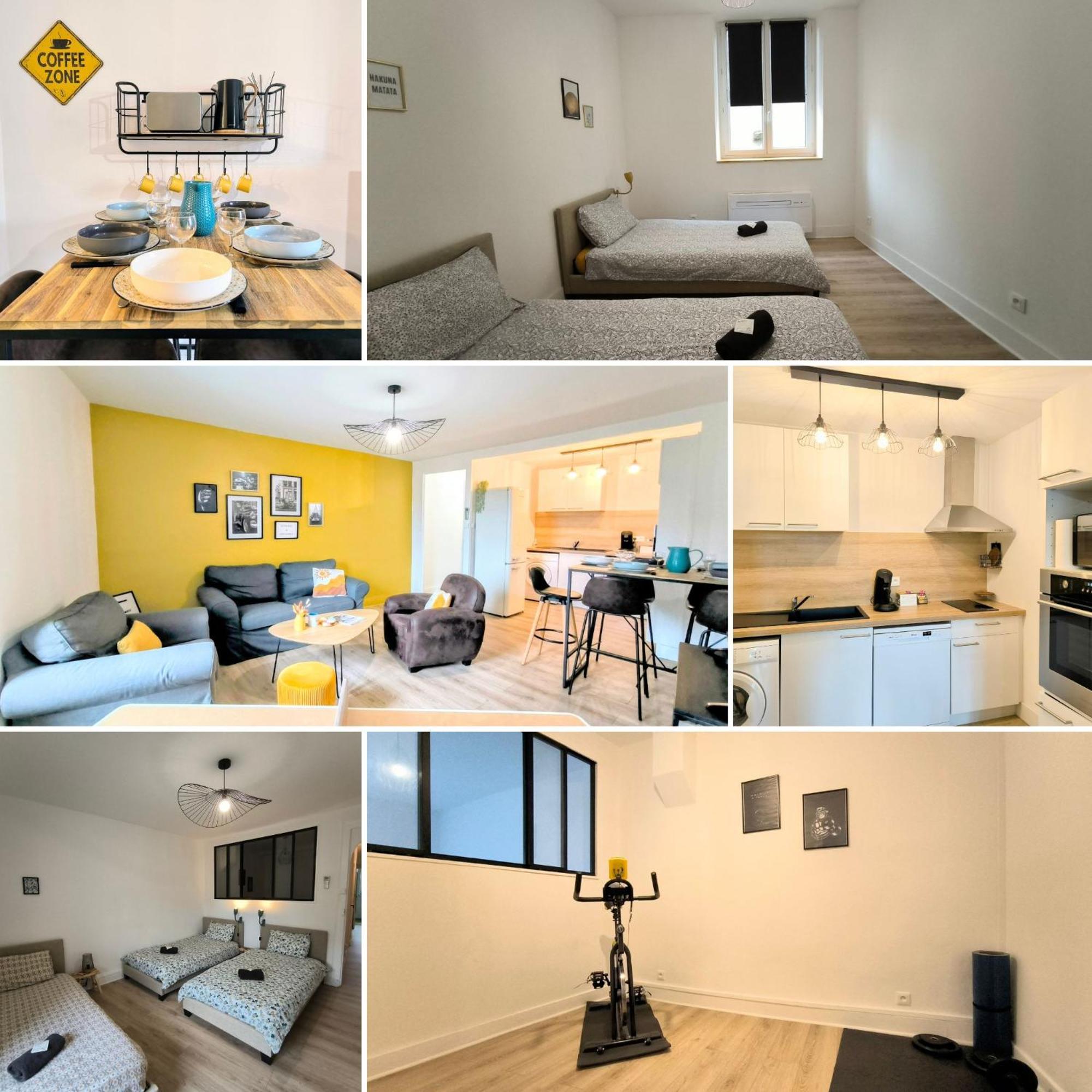 Appartement Chez Lulu - 5 Lits- Proche Cnpe - Gare à Ambérieu-en-Bugey Extérieur photo